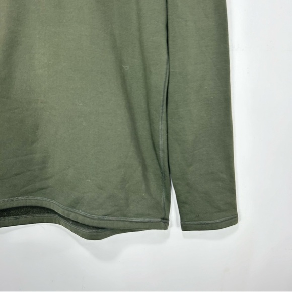 MOUNTAIN HARDWARE green reversible 1/4 zip sweater CC8 - Picture 2 of 6
